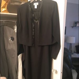 Evening gown with jacket